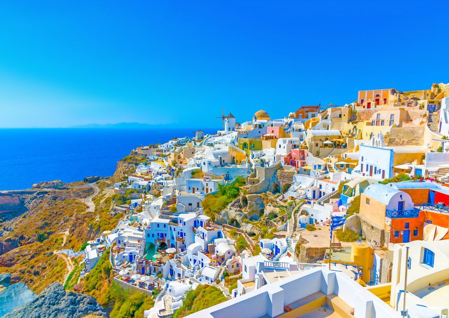 Image result for Real Santorini (Greece) pics