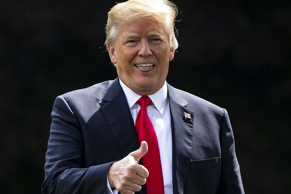 US President Donald Trump