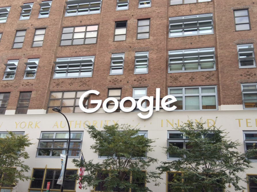 Google's office in New York City.