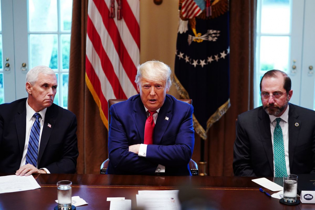 US President Donald Trump 