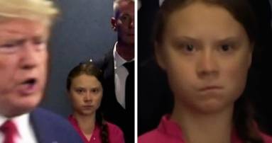 Greta Thunberg trolled by Donald Trump